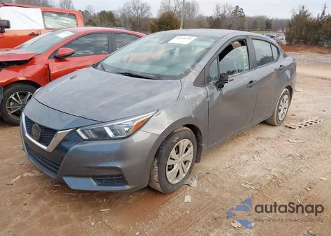 2020 Nissan Versa S Xtronic Cvt from USA, damaged, VIN 3N1CN8DV5LL816571